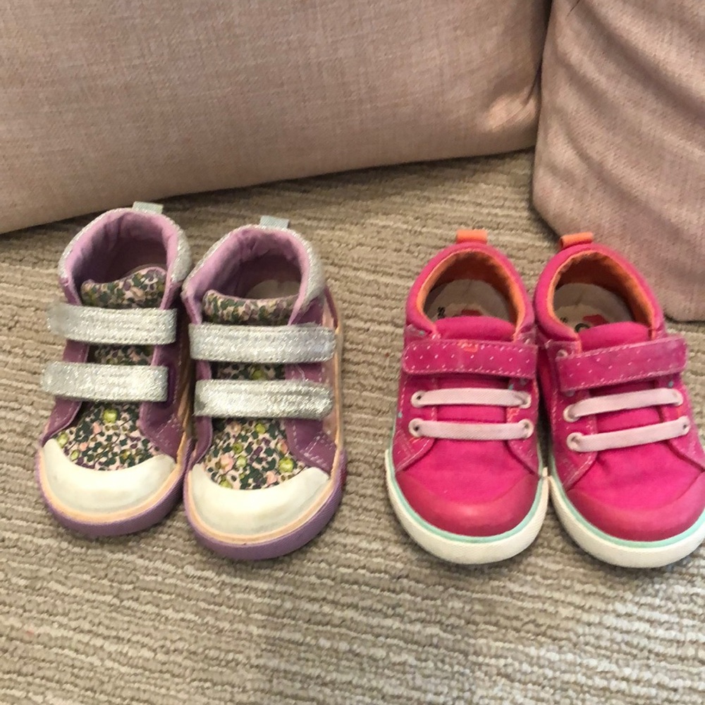 See Kai Run Sneakers (2 pair)